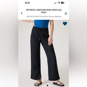 Athleta Linen pants